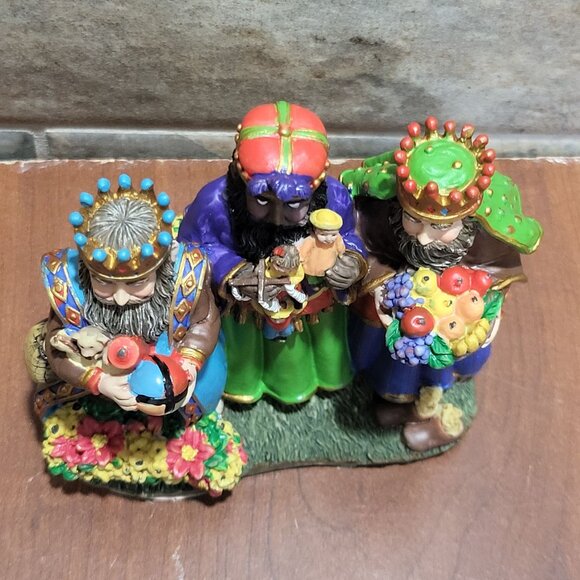 International Santa Claus Collection The Three Kings Nicaragua Figurine 1993 - Picture 5 of 10